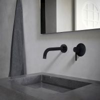 Смеситель для раковины Abber Wasser Kreis Черный матовый арт-AF8112B — фото 2, Смесители для раковины