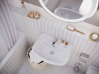 Товар: Раковина Santek Лонги 55 1WH501755 Белая - фото 11 Раковина Santek Лонги 55 1WH501755 Белая — фото 11, Раковины