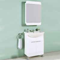 Тумба под раковину Aqwella Корсика 65 Kor.01.06 Белая — фото 4, Мебель для ванной