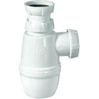 Сифон для кухонной мойки Wirquin Минор 30718023 без выпуска — фото 1, Сифоны для кухонной мойки