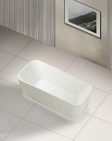 Ванна из искусственного камня Abber Stein 170x75 AS9663 без гидромассажа — фото 3, Ванны из искусственного камня
