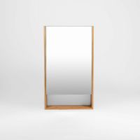 Зеркальный шкаф VIANT Мальта 50 VMAL50-ZSH Дуб Вотан — фото 2, Зеркальные шкафы в ванную