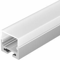 Профиль алюминиевый Arlight 023720 накладной Серебристый — фото 1, Профили для светодиодных лент