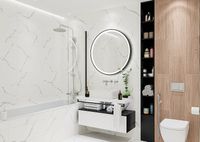 Товар: Керамическая плитка GlobalTile Arto GT Белый 10100001338 настенная 25х60 см - фото 2 Керамическая плитка GlobalTile Arto GT Белый 10100001338 настенная 25х60 см — фото 2, Керамическая плитка