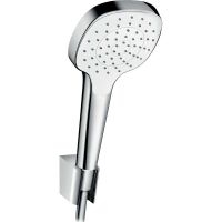 Душевой гарнитур Hansgrohe Croma Select E 26424400 Хром Белый — фото 1, Душевые гарнитуры