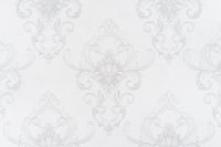 Обои Артекс Сорренто 10843-01 Винил на флизелине (1,06*10,05) Белый, Дамаск — фото 2, Обои для стен