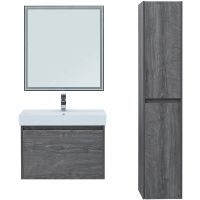 Товар: Тумба под раковину Aquanet Nova Lite 75 242274 подвесная Дуб рошелье - фото 4 Тумба под раковину Aquanet Nova Lite 75 242274 подвесная Дуб рошелье — фото 4, Тумбы под раковину