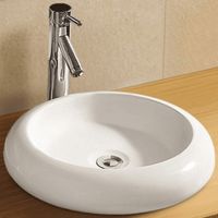 Раковина-чаша WeltWasser Elbach 3062 46 10000003868 Белый глянец — фото 1, Раковины накладные