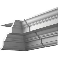 Внутренний угол Европласт 4.01.221 380x276x380 мм — фото 1, Фасадный декор