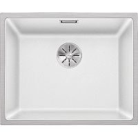 Кухонная мойка Blanco Subline 500-IF SteelFrame 524110 Белая — фото 1, Кухонные мойки