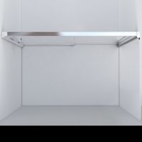 Душевая дверь Vincea Lugano 130 VDS-1L130CL-1 профиль Хром стекло прозрачное — фото 4, Раздвижные душевые двери