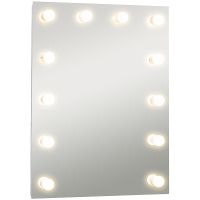 Зеркало Континент Бриджит 600х800 ЗЛП1613 гримерное с подсветкой с механическим выключателем — фото 4, Зеркала в ванную комнату