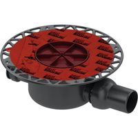 Сифон для душевого трапа Tece Drainpoint S DN50 3601500 горизонтальный без декоративной решетки — фото 1, Трапы для душа