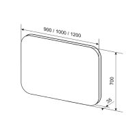 Товар: Зеркало SanVit Асти 100 zasti100 с подсветкой с инфракрасным выключателем - фото 3 Зеркало SanVit Асти 100 zasti100 с подсветкой с инфракрасным выключателем — фото 3, Мебель для ванной