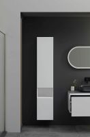 Товар: Шкаф пенал Allen Brau Infinity 35 L 1.21010.WM подвесной Белый матовый - фото 21 Шкаф пенал Allen Brau Infinity 35 L 1.21010.WM подвесной Белый матовый — фото 21, Пеналы для ванной комнаты