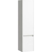 Шкаф пенал Aqwella Сити 35 SIT0535DK Дуб канадский Белый — фото 1, Мебель для ванной