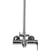 Товар: Душевая система Jacob Delafon Aleo E26809-CP Хром - фото 3 Душевая система Jacob Delafon Aleo E26809-CP Хром — фото 3, Душевое оборудование. Душевая программа