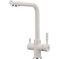 Смеситель для кухни Frap H52 F4352-24 Молочный — фото 1, Смесители для кухни