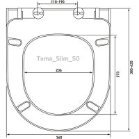 Комплект унитаза с инсталляцией Berges Novum D5 047235 с сиденьем Микролифт и Черной SoftTouch клавишей смыва — фото 12, Унитазы