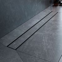 Душевой лоток AM.PM PrimeFlow 80 W02SC-U11-080-04BM с Черной матовой решеткой / под плитку Tile — фото 10, Душевые лотки