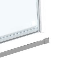 Товар: Душевой уголок Vincea Como Soft 110x100 VSR-1CS1011CL профиль Хром стекло прозрачное - фото 4 Душевой уголок Vincea Como Soft 110x100 VSR-1CS1011CL профиль Хром стекло прозрачное — фото 4, Прямоугольные душевые уголки