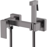 Гигиенический душ со смесителем Splenka S98.51.07 Серый матовый — фото 1, Гигиенические души