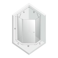 Товар: Душевой уголок New Trendy New Soleo Black 80х80 K-0612 профиль Черный стекло прозрачное - фото 7 Душевой уголок New Trendy New Soleo Black 80х80 K-0612 профиль Черный стекло прозрачное — фото 7, Душевые уголки