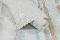 Обои Артекс Murano 10814-05 Винил на флизелине (1,06*10,05) Зеленый/Серый, Штукатурка — фото 2, Обои для стен