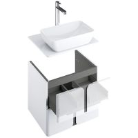 Товар: Столешница под раковину Ravak Balance 60 X000001370 Белый блестящий лак - фото 4 Столешница под раковину Ravak Balance 60 X000001370 Белый блестящий лак — фото 4, Раковины