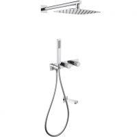 Душевая система Abber Rund AF8717 Хром — фото 1, Встраиваемые душевые комплекты