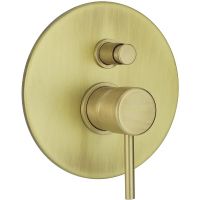 Смеситель для душа Giulini Futuro F6513BROP Бронза матовая — фото 1, Смесители