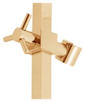 Душевая штанга Rav Slezak Loira MD0111Z золотая — фото 2, Штанги для душа