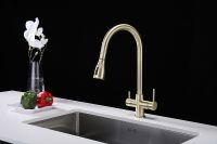 Смеситель для кухни Paulmark Lange La214212-BR Бронза — фото 2, Смесители для кухни