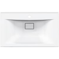 Раковина Paola Elegante 75 Белая глянцевая — фото 5, Раковины