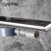 Товар: Душевой лоток Gappo G87007-4 с решеткой под плитку - фото 11 Душевой лоток Gappo G87007-4 с решеткой под плитку — фото 11, Душевые лотки