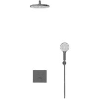 Товар: Душевая система Vincea VSFW-4212GM Вороненая сталь - фото 2 Душевая система Vincea VSFW-4212GM Вороненая сталь — фото 2, Встраиваемые душевые комплекты