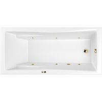 Акриловая ванна Whitecross Palace 170x75 0104.170075.100.SOFT.GL с гидромассажем — фото 1, Ванны