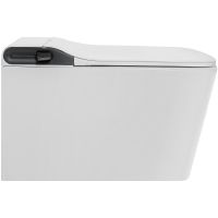 Унитаз биде Abber Rechteck AC1215S подвесной с сиденьем Микролифт — фото 6, Умные унитазы