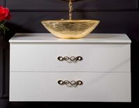 Тумба под раковину Boheme Armadi Art NeoArt 100 831-100-WH подвесная White — фото 5, Мебель для ванной