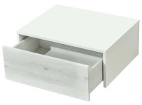 Товар: Тумба Aquaton Сакура 60 1A220403SKW80 подвесная Ольха наварра Белый глянец - фото 2 Тумба Aquaton Сакура 60 1A220403SKW80 подвесная Ольха наварра Белый глянец — фото 2, Мебель для ванной