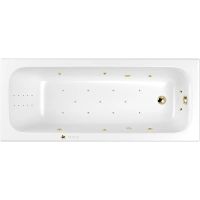 Акриловая ванна Whitecross Vibe 170x70 0105.170070.100.ULTRANANO.GL с гидромассажем — фото 1, Ванны