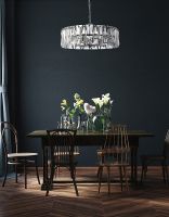 Товар: Подвесной светильник Maytoni Modern Puntes MOD043PL-06CH Прозрачный Хром - фото 3 Подвесной светильник Maytoni Modern Puntes MOD043PL-06CH Прозрачный Хром — фото 3, Подвесные светильники