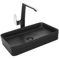Раковина-чаша WeltWasser Elbach 2250 MB 67 10000004557 Черная матовая — фото 1, Раковины накладные