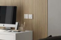 Модульная панель Acupan Wolken AP122504.95 Эльм натуральный 2760х122х12 мм — фото 3, Панели