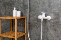 Смеситель для ванны Orange Aristo M19-300W Белый — фото 8, Смесители