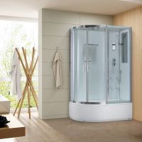 Товар: Душевая кабина Black&White Galaxy 550712l с гидромассажем профиль Серебристый хром задняя стенка Белая - фото 2 Душевая кабина Black&White Galaxy 550712l с гидромассажем профиль Серебристый хром задняя стенка Белая — фото 2, Душевые кабины