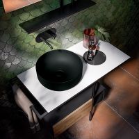 Товар: Раковина-чаша Kerasan Nolita 40 534431 Черная матовая - фото 3 Раковина-чаша Kerasan Nolita 40 534431 Черная матовая — фото 3, Раковины