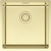 Кухонная мойка Paulmark Lassan 49 Uni LA49-LG Светлое золото — фото 1, Кухонные мойки