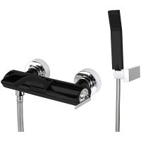 Смеситель для ванны Webert Wolo WO850101564 Черный матовый — фото 1, Смесители