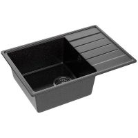 Кухонная мойка Maretti Kitchen KT600-BL Черная — фото 4, Кухонные мойки